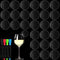 120 Pcs Acrylic Disc Drink Tags, Circle Cocktail Drinking Tags, DIY Wine Drink Names with 4 Highlighters