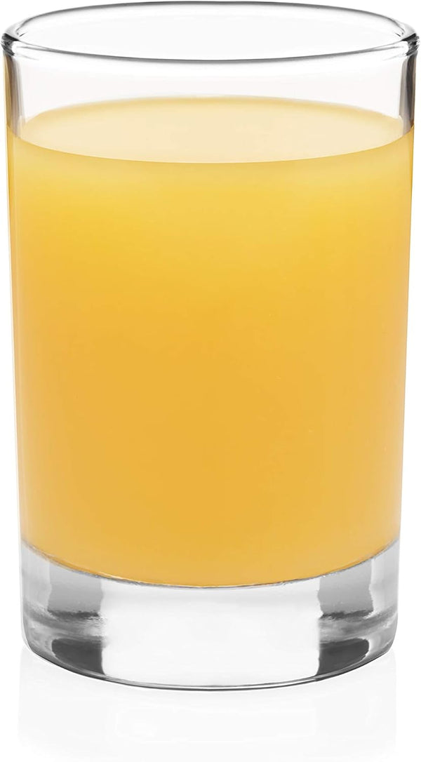 Libbey Heavy Base Juice Glasses, Set of 4, 5.5 Fluid Ounces