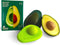 Food Huggers 2pc Silicone Avocado Huggers, Reusable Savers with Pit Storage, Large & Small, BPA Free