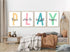 Baccone Set 4 8x10 Inch Kids Playroom Wall Art Playroom Wall Decor Kids Play Canvas Wall Art Play Sign Pictures Toddler
