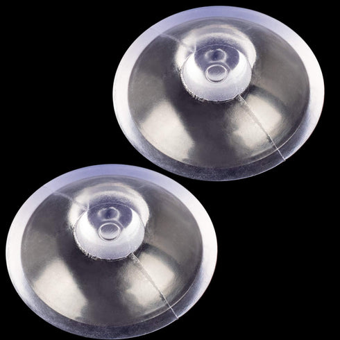 ANCIRS 30 Pack 20mm Suction Cups for Glass Table Tops, Rubber Transparent Anti-Collision Pads for Home Decoration