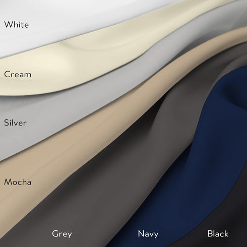 Bed Maker’s Never Lift Your Mattress Bed Skirt - Designed for Box Spring Beds, 14 Inch Drop Length, Full, Silver