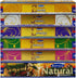 Satya Incense Sticks Variety Pack #1 - Incense Stick Holder Bundle with 6 Natural Series Fragrances