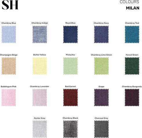 48 Inches 100% 14 48 Inch Summer, Solino Home Linen Table Runner - Pure Linen Pistachio Hemstitch Table Runner x Ideal