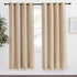 NICETOWN Biscotti Beige Room Darkening Curtain, 55x78 inches, 1 Piece, Modern Design for Kid's Room