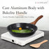 ESLITE LIFE Nonstick Ceramic Frying Pan Skillet, 8'' (Black), Non-Toxic, Compatible with All Stovetops, PTFE & PFOA Free