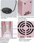 Small Cold Warm Fridge, Mini USB Portable Car Refrigerator for Bedroom Office, Electric Cooler & Warmer
