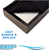 HQRP HEPA Filter B with 4-Pack Carbon Filters, Compatible with GermGuardian AC4800, Oransi Finn
