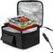 Portable Car Microwave, 12V 90W Electric Oven Food Warmer for Fast Heating, Ideal for Reheating & Cooking Food on