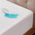 Waterproof Mattress Protector, Cal King Size Fitted Sheet with Stretchable Pockets, Soft Breathable Cooling Material
