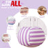 Wekapo Stuffed Animal Storage Bean Bag Chair Cover for Kids, Stuffable Zipper Beanbag for Organizing Plush Toys