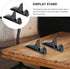 TEHAUX 10pcs Plastic Photo Frame Holders, Mini Stands for Pictures, Book Accessories, Desktop Display Support