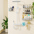 5 Pack Moforoco Adhesive Shower Caddy Organizer Shelves Rack - Corner Bathroom Storage Organization, Home & Kitchen