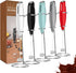 Double Whisk Milk Frother Handheld Electric Mixer, Egg Beater, Foam Maker for Coffee, Latte, Cappuccino