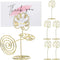 Table Number Holders, Place Card Holders, Small Photo Holders for Tables, 8PCS for Centerpieces, Wedding Reception