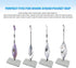 Steam Mop Replacement Pads for Shark Steam Mops, Microfiber Reusable Steam and Scrub Pads for Floor Cleaning