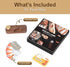 5 Magnetic Wooden Bread Lame Dough Scoring Tool,Hand Crafted Sourdough Lame Scoring Tool,Bread Scorer Tool for Homemade