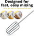 Hand Mixer Attachments, Compatible Beaters for Hamilton Beach 62682RZ, 62692, 62695V, 64699 Mixers