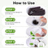 120 Systems,120 120 Ahopegarden Pcs Seed Pod Kit for Aerogarden, Highly Breathable Hydroponics Replacement Pods