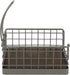 Spectrum Madison Weighted Napkin Holder - Industrial Gray Dispenser & Décor for Kitchen, Dining Room, Outdoor