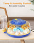 18 Chicken Egg Incubators for Hatching Eggs: Egg Incubator with Automatic Egg Turning and Humidity Control - Egg