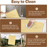 NIKKOUR (2 Pack) 2) Cotton Beeswax Bread Bag Reusable Double-Lock Freezer Safe for Homemade Sourdough Bread Food