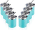 12oz/8Pack 8 Pack) MEWAY Insulated Stainless Steel Reusable Mug, Double Wall Durable Coffee Cup, Powder Coat