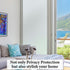 DUOFIRE Natural Frosted Glass Film 23.6in. x 78.7in. S001 - Privacy Window Film, No Glue, Anti-UV