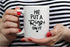 AW Fashions He Put a Ring On It Funny Engagement Mug, 11OZ Coffee Mug for Bride or Fiance