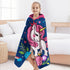 4-8,Kids 30x50 inch Unicorn Bath Towel for Girls Hooded Beach Towels for Kids Ages Hooded Bath Towels Wrap for Toddler