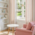 jinchan Grommet 2 63 inch Colorful Linen Curtains for Nursery Living Room Multi Red on Beige Striped Curtains