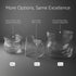 12 1 Restaurantware Ounce Glass Milk Carton Reusable Milk Carton Creamer - Durable Serve Cream Milk or Juice Clear
