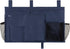 Surblue Bedside Caddy Hanging Organizer Bag with 8 Pockets for Bunk, Hospital Beds, College Dorm Rooms (Large, Blue)