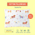Wildkin 100% Cotton Kids Pillowcase - Soft, Breathable Standard Size (20x30) - Horses