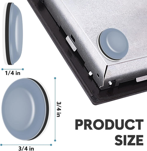 Appliance Sliders for Kitchen Appliances - 24 PCS Self-Adhesive Small Slider, Easy Moving & Space Saving Kitchen Gadgets