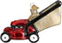 Old World Christmas Glass Blown Ornaments, Contractor Tools for Christmas Tree, Lawn Mower, Model: 32321