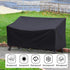 NIMBLOOM 2 53 26 35 Outdoor Bench Cover, Seater Patio Bench Cover, Waterproof Heavy Duty Furniture Cover with Air
