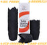 Black Large Tulip Baking Cups - 2-1/4" Base Diameter x 4" Wall Height, Parchment Paper Cupcake Liners, 130 pcs