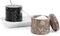 Radicaln Marble Salt Cellar with Lid and Tray 3" Inch Oceanic &