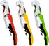 Wine Opener Waiters Corkscrew by Kitchen Gadgets - 3 Pack, 3in1 Multitool, Easy One Hand Operation