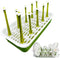 Removable Large Water Bottle Drying Rack - Vertical Kitchen Counter Rack for Bottles, Glasses, Tumblers