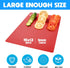 Goodluck 4 Pieces Flexible Cutting Boards, BPA Free Plastic Cutting Boards for Kitchen, Non Slip Cutting Mat for Meat and Vegetables by Goodluck