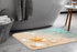 Britimes Bath Mat for Bathroom, Beach Starfish Sea Shell Washable Cover Floor Rug, 18x30 Inches
