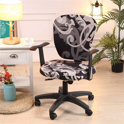 Melaluxe Computer Office Chair Covers - Protective & Stretchable Universal Chair Slipcover