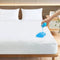 Rajlinen Premium Queen Mattress Protector, Waterproof Cooling Fitted Sheet, Fits Up to