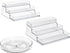 Sorbus Pantry Spice organizer Set, 3-Tier Seasoning Organizer for Cabinet (2 Pack)