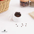 3" Inch Countertop, Radicaln Marble Salt Cellar with Lid White Salt Jar & Table Salt Storage For Kitchen Ideal Salt