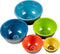 Prepara Two-Tone Melamine Pinch Bowl Set - Set of 5, Multi