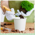 2 Sets 10 FoldTier Herb Garden Planter Indoor Kit with Trey Pcs Metal Windowsill Plant Pots with Drainage Holes Indoor