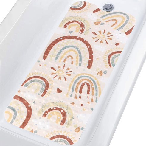 Topotdor Baby Bathtub Mat Non Slip for Kids, 40 X 16 Inch